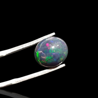 Czarny Opal Etiopski 10x9 mm nr 908
