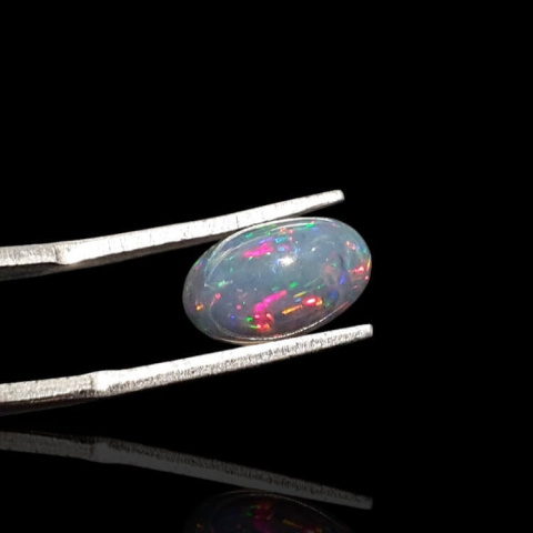Black Ethiopian Opal 11x7 mm No. 890 Black Ethiopian Opal 11x7 mm No. 890