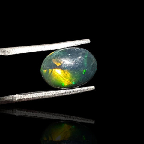Czarny Opal Etiopski 11x8 mm nr 883 Czarny Opal Etiopski 11x8 mm nr 883