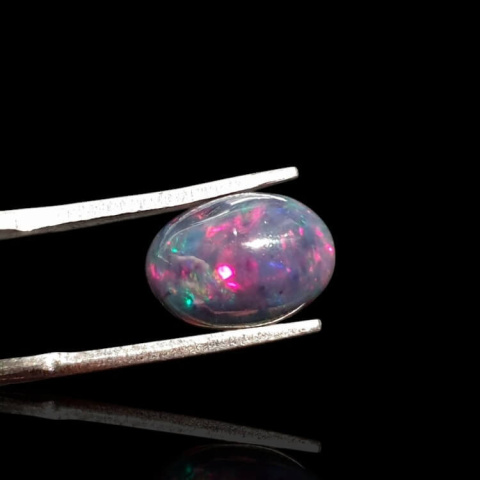 Czarny Opal Etiopski 11x8 mm nr 886 Czarny Opal Etiopski 11x8 mm nr 886