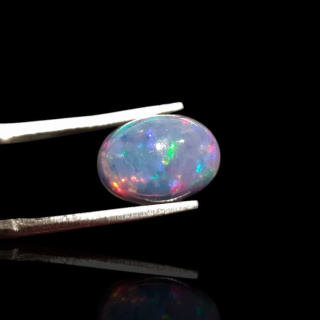 Czarny Opal Etiopski 11x8 mm nr 887