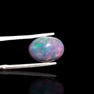 Czarny Opal Etiopski 11x8 mm nr 887