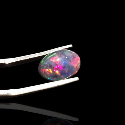 Black Ethiopian Opal 11x8 mm No. 904 Black Ethiopian Opal 11x8 mm No. 904