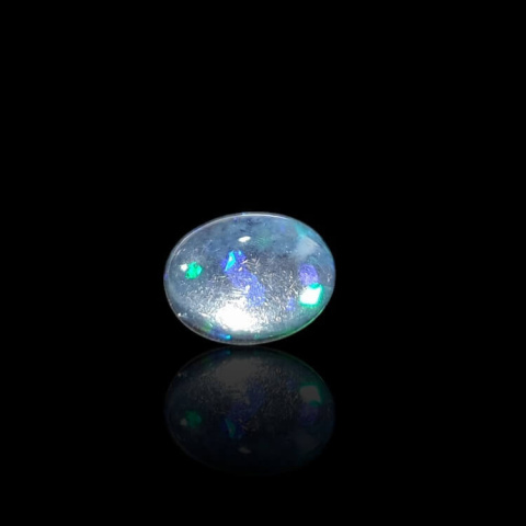 Black Ethiopian Opal 11x9 mm No. 896 Black Ethiopian Opal 11x9 mm No. 896