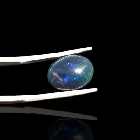 Black Ethiopian Opal 11x9 mm No. 902 Black Ethiopian Opal 11x9 mm No. 902