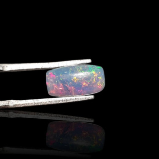 Czarny Opal Etiopski 12x6 mm nr 899