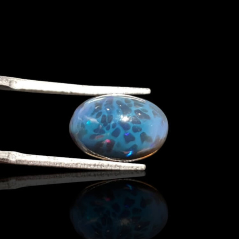 Black Ethiopian Opal 12x8 mm No. 870 Black Ethiopian Opal 12x8 mm No. 870