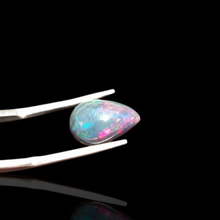 Czarny Opal Etiopski 12x8 mm nr 877