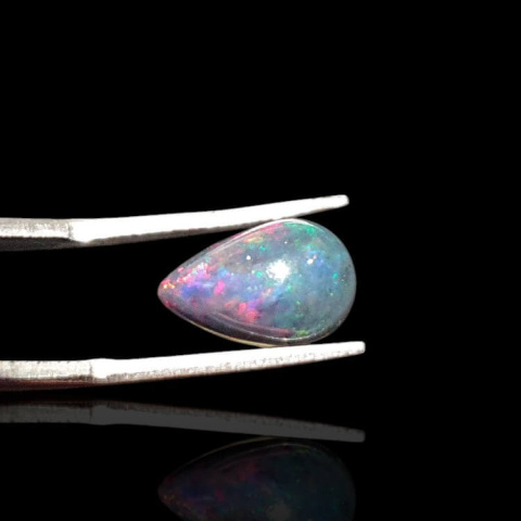 Black Ethiopian Opal 12x8 mm No. 877 Black Ethiopian Opal 12x8 mm No. 877