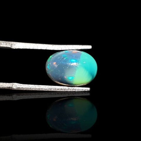 Black Ethiopian Opal 12x8 mm No. 885 Black Ethiopian Opal 12x8 mm No. 885