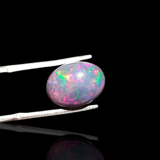 Czarny Opal Etiopski 12x9 mm nr 874