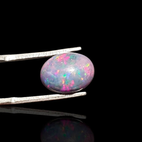 Black Ethiopian Opal 12x9 mm No. 874 Black Ethiopian Opal 12x9 mm No. 874