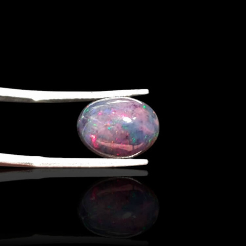 Black Ethiopian Opal 12x9 mm No. 876 Black Ethiopian Opal 12x9 mm No. 876