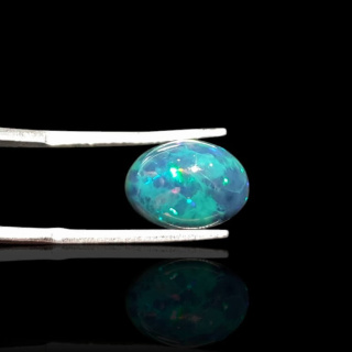 Czarny Opal Etiopski 12x9 mm nr 893