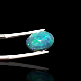 Czarny Opal Etiopski 12x9 mm nr 893