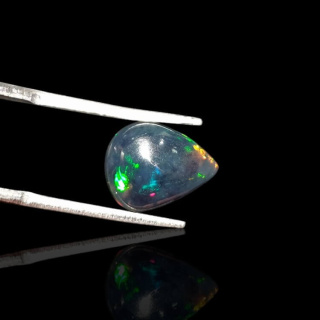 Czarny Opal Etiopski 12x9 mm nr 900