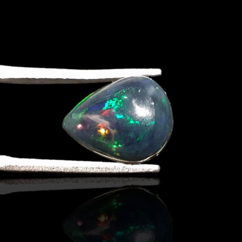 Black Ethiopian Opal 12x9 mm No. 900 Black Ethiopian Opal 12x9 mm No. 900