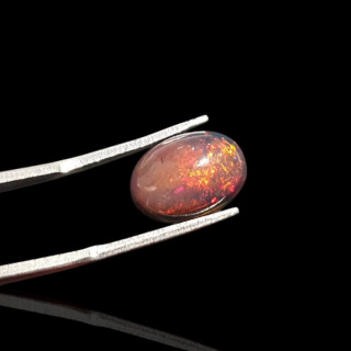 Czarny Opal Etiopski 13x10 mm nr 852