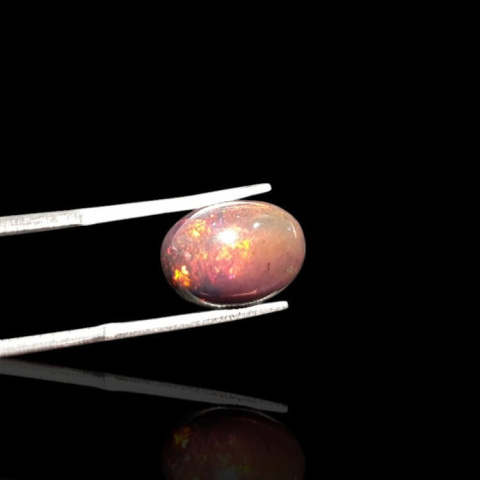 Black Ethiopian Opal 13x10 mm No. 852 Black Ethiopian Opal 13x10 mm No. 852