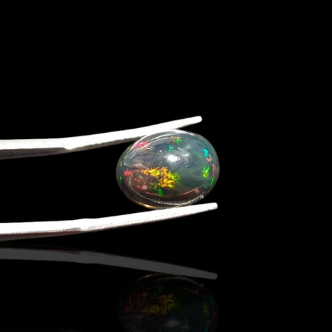 Black Ethiopian Opal 13x10 mm no. 861 Black Ethiopian Opal 13x10 mm no. 861