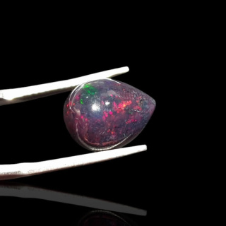 Czarny Opal Etiopski 13x10 mm nr 873