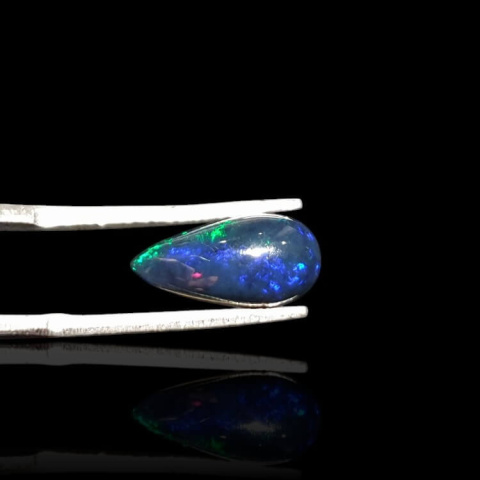 Black Ethiopian Opal 13x6 mm No. 895 Black Ethiopian Opal 13x6 mm No. 895