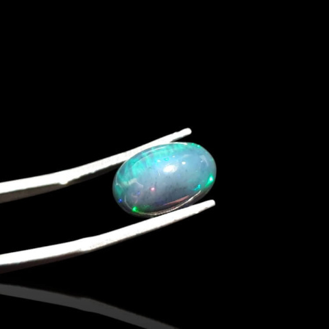 Black Ethiopian Opal 13x8 mm No. 854 Black Ethiopian Opal 13x8 mm No. 854