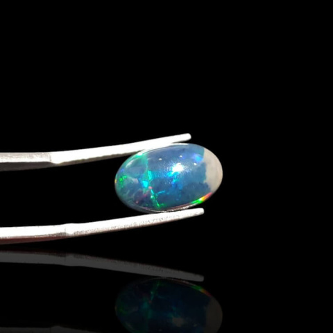 Czarny Opal Etiopski 13x8 mm nr 856 Czarny Opal Etiopski 13x8 mm nr 856