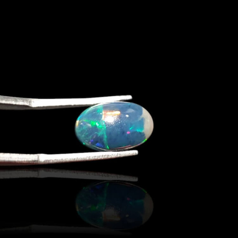 Czarny Opal Etiopski 13x8 mm nr 856 Czarny Opal Etiopski 13x8 mm nr 856