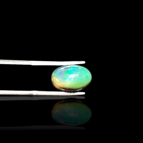 Black Ethiopian Opal 13x9 mm No. 851 Black Ethiopian Opal 13x9 mm No. 851
