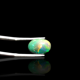 Czarny Opal Etiopski 13x9 mm nr 851