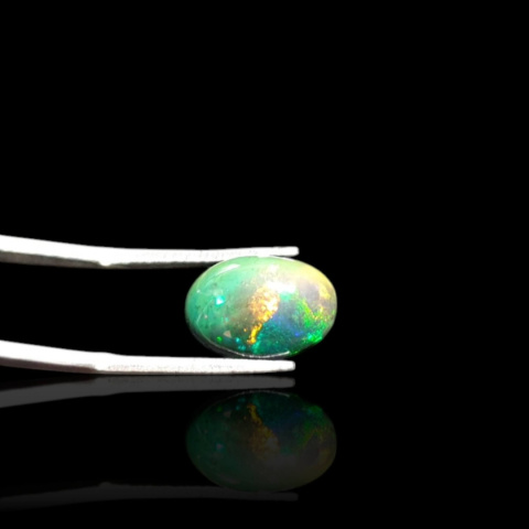 Black Ethiopian Opal 13x9 mm No. 851 Black Ethiopian Opal 13x9 mm No. 851