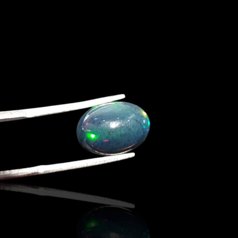 Black Ethiopian Opal 13x9 mm No. 855 Black Ethiopian Opal 13x9 mm No. 855