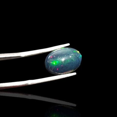 Black Ethiopian Opal 13x9 mm No. 855 Black Ethiopian Opal 13x9 mm No. 855