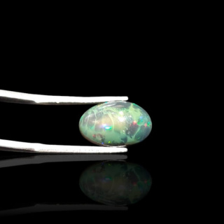 Czarny Opal Etiopski 13x9 mm nr 857