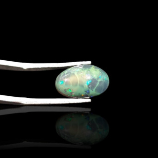Czarny Opal Etiopski 13x9 mm nr 857