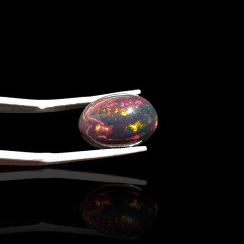 Black Ethiopian Opal 13x9 mm no. 863 Black Ethiopian Opal 13x9 mm no. 863