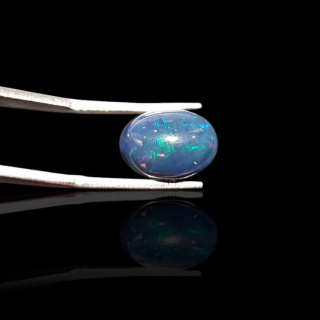 Black Ethiopian Opal 13x9 mm no. 866