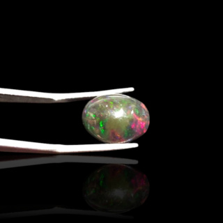 Czarny Opal Etiopski 14x11 mm nr 850