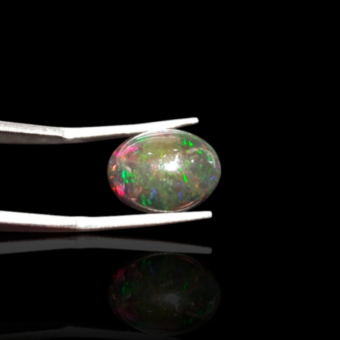 Black Ethiopian Opal 14x11 mm No. 850 Black Ethiopian Opal 14x11 mm No. 850