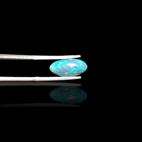 Black Ethiopian Opal 14x7 mm no. 846 Black Ethiopian Opal 14x7 mm no. 846