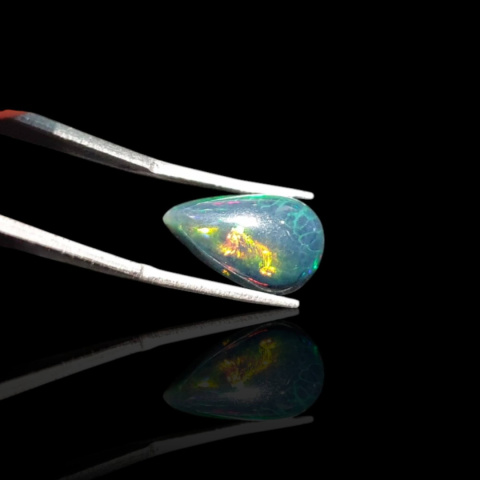 Black Ethiopian Opal 16x10 mm No. 840 Black Ethiopian Opal 16x10 mm No. 840