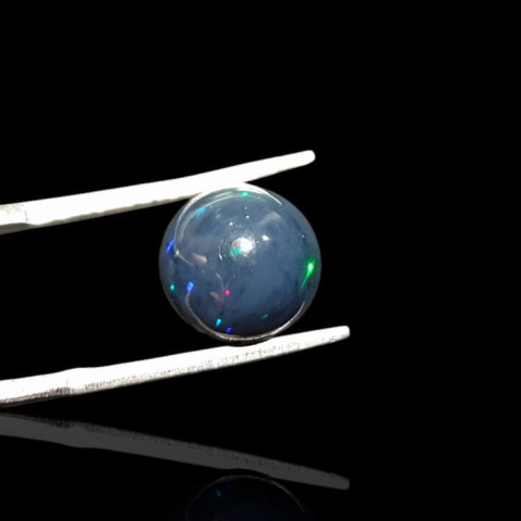 Black Ethiopian Opal fi 9 mm no 919 Black Ethiopian Opal fi 9 mm no 919