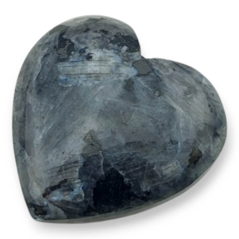 Larvikitee cabochon heart 21x21 mm nr G15 Larvikitee cabochon heart 21x21 mm nr G15