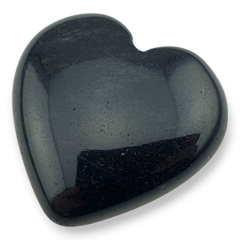 Obsidian heart 28x28 mm nr G27