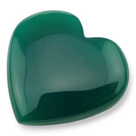 Green onyx heart 32x31 mm nr G17 Green onyx heart 32x31 mm nr G17