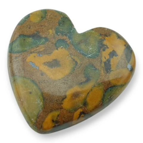 Fruit jasper cabochon heart 30x29 mm nr G30 Fruit jasper cabochon heart 30x29 mm nr G30