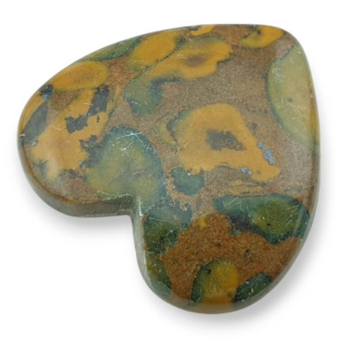 Fruit jasper cabochon heart 30x29 mm nr G30 Fruit jasper cabochon heart 30x29 mm nr G30