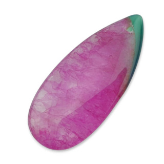 Agate cabochon with hole 41x18 mm no 108