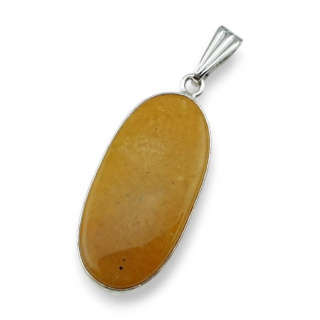 Orange aventurine pendant 22x13 mm nr G83